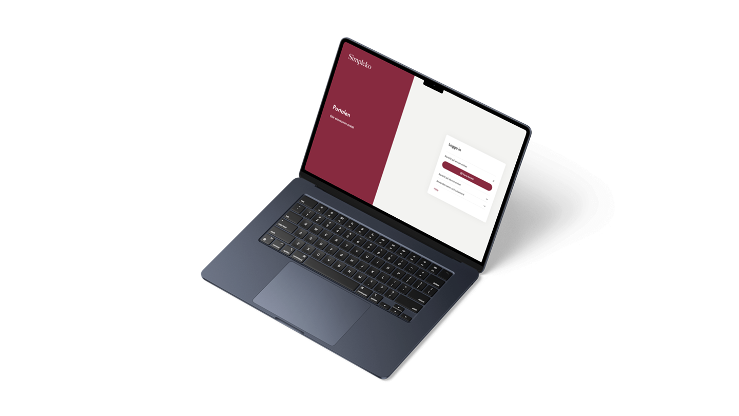 digital ekonomisk förvaltning portalen laptop